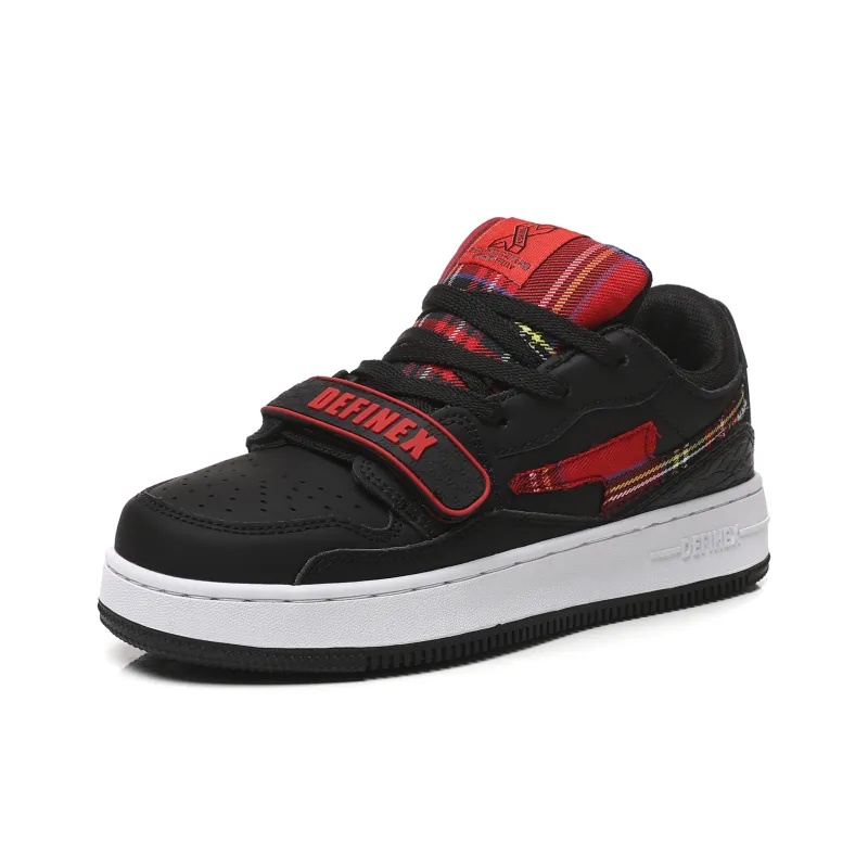 DEFINEX Low-Top Skateboard Shoes Unisex White-46