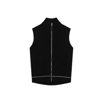MM6 Maison Margiela Vest Men's Black