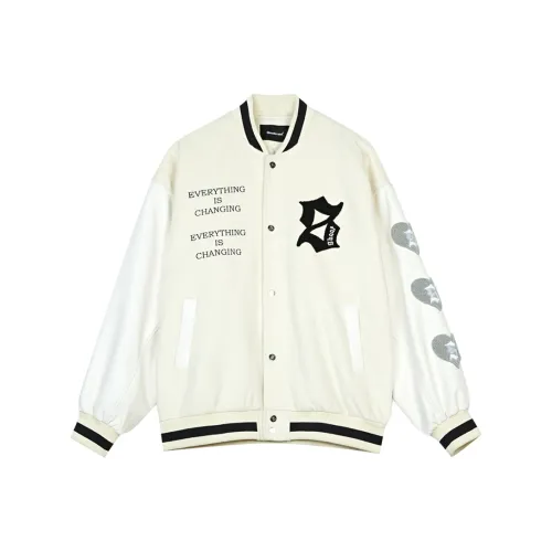 SHOOT BRAND 아이보리 남녀공용 야구 져지