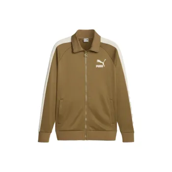 PUMA T7 ICONIC Men's Track Jacket Jacket Men's Dark Khaki