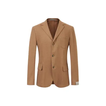 CORNELIANI Business Suits Coats Men's Khaki