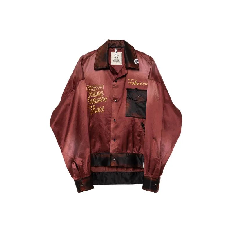 Maison Mihara Yasuhiro Jackets Men Bordeaux Red-0