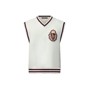 LOUIS VUITTON Embellished Wool Vest