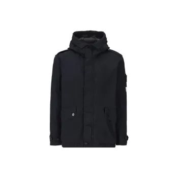 STONE ISLAND High Neck Hooded Jacket