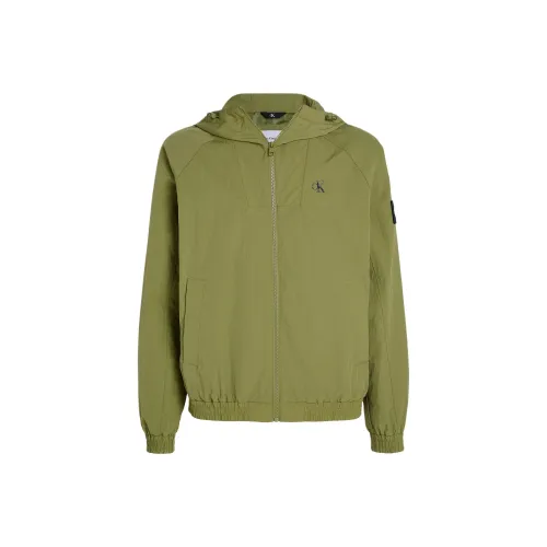 CALVIN KLEIN Jackets Coats Europe Version Men's Dark Pine Nut Color