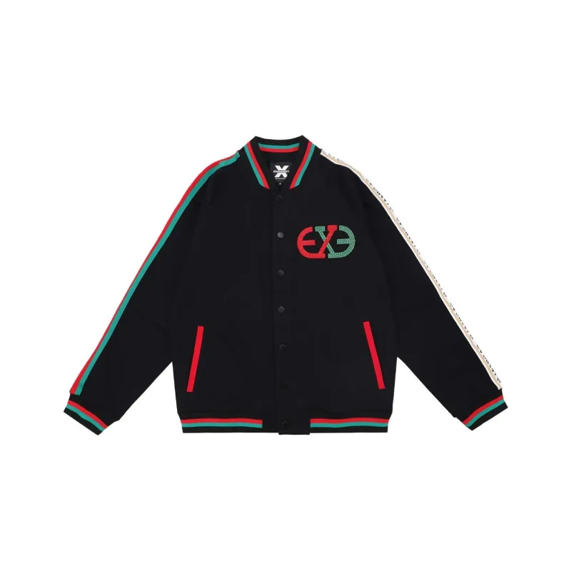 ED HARDY X x Ed Hardy Baseball Jacket Unisex-2