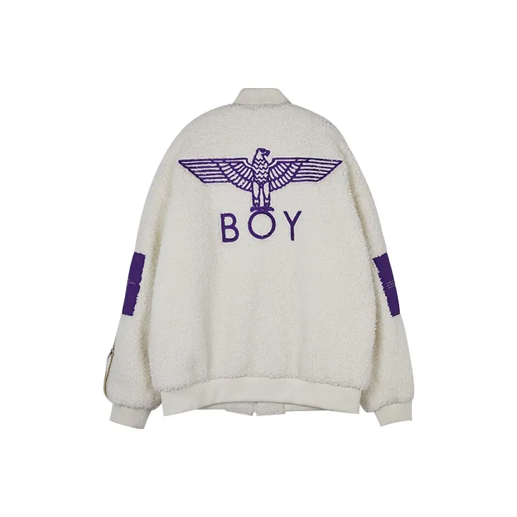 Boy London Loose Fit Jacket Unisex White-0