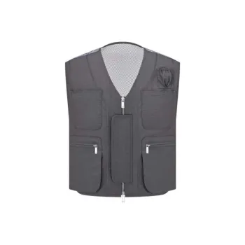DIOR Vests Men Gray