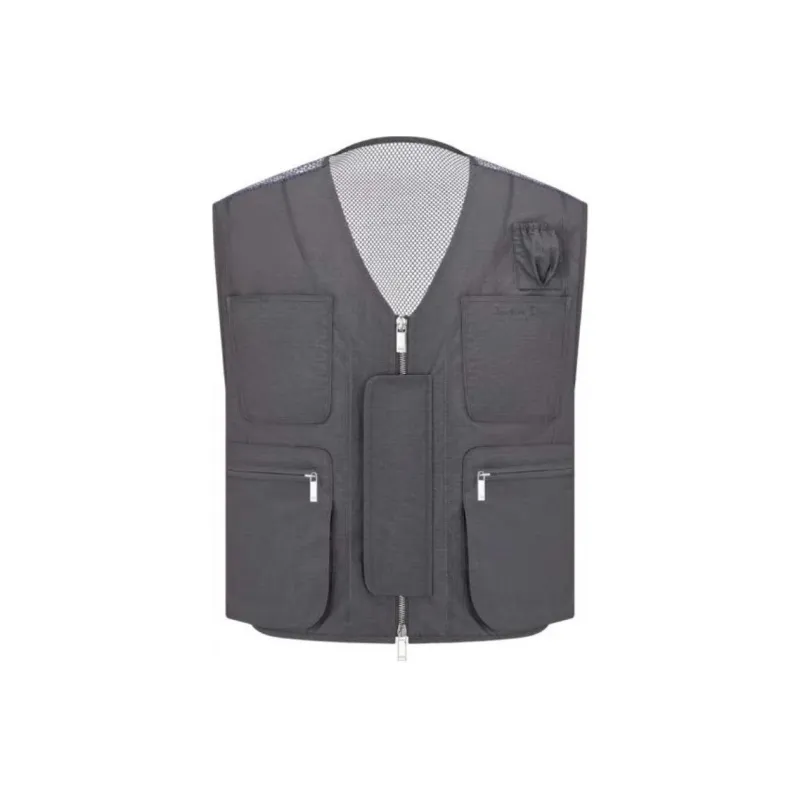 DIOR Vests Men Gray-0