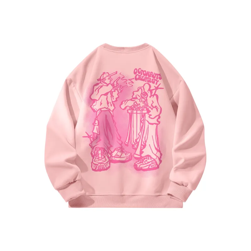 Small Columns Under The Sea Sweatshirt Unisex-6