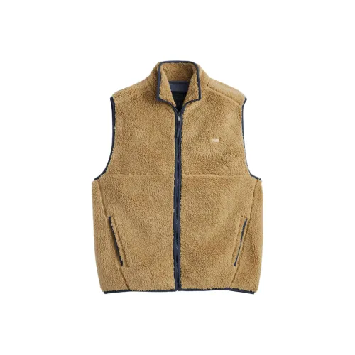 Levis Vests Men Brown