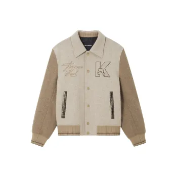 KARL LAGERFELD Jackets & Coats Men's Light Coffee