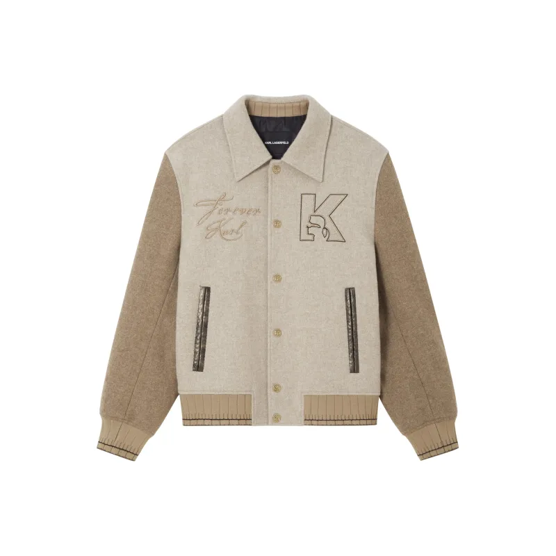 KARL LAGERFELD Jackets & Coats Men's Light Coffee-0