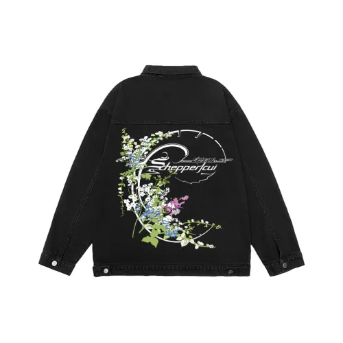 JCUI Denim Jackets Unisex