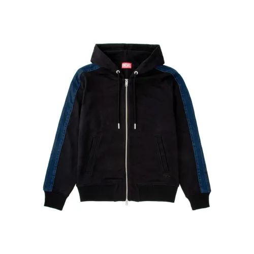 DIESEL Jackets Men Black