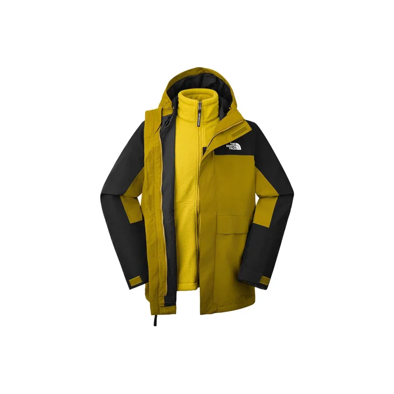 THE NORTH FACE City Outdoor Collection Windbreaker Jackets Unisex Cosmic Black Moss Green Multicolor-0