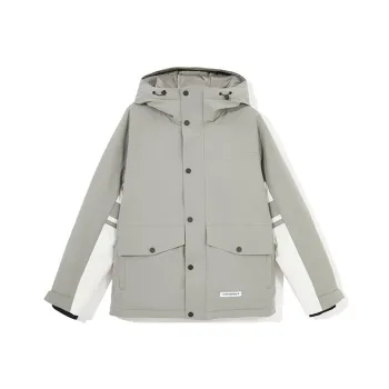 JACK&JONES Down Jackets Men E62 Gray Green