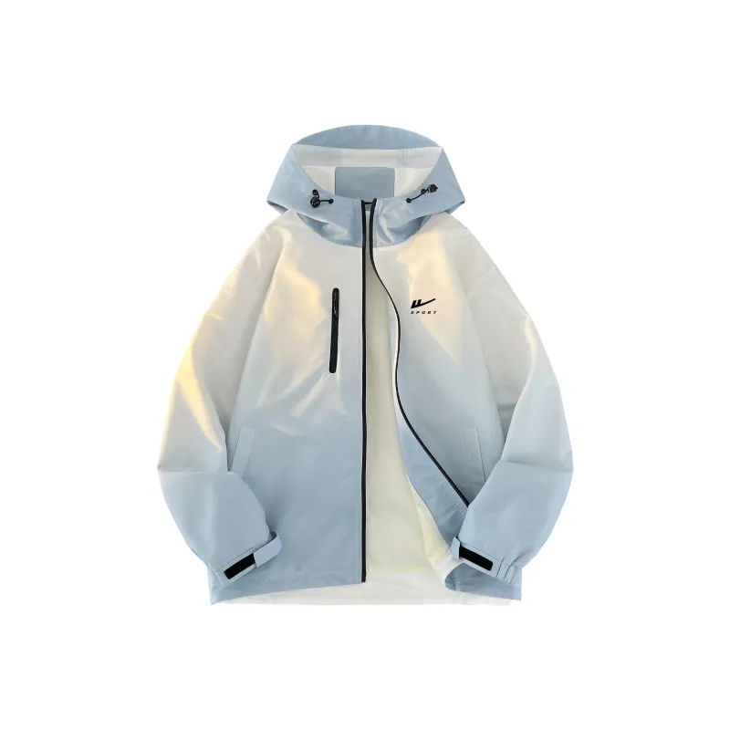 Warrior Huichao Riding The Wind Collection Water Resistant Windproof Breathable Windbreaker Jacket Unisex-5
