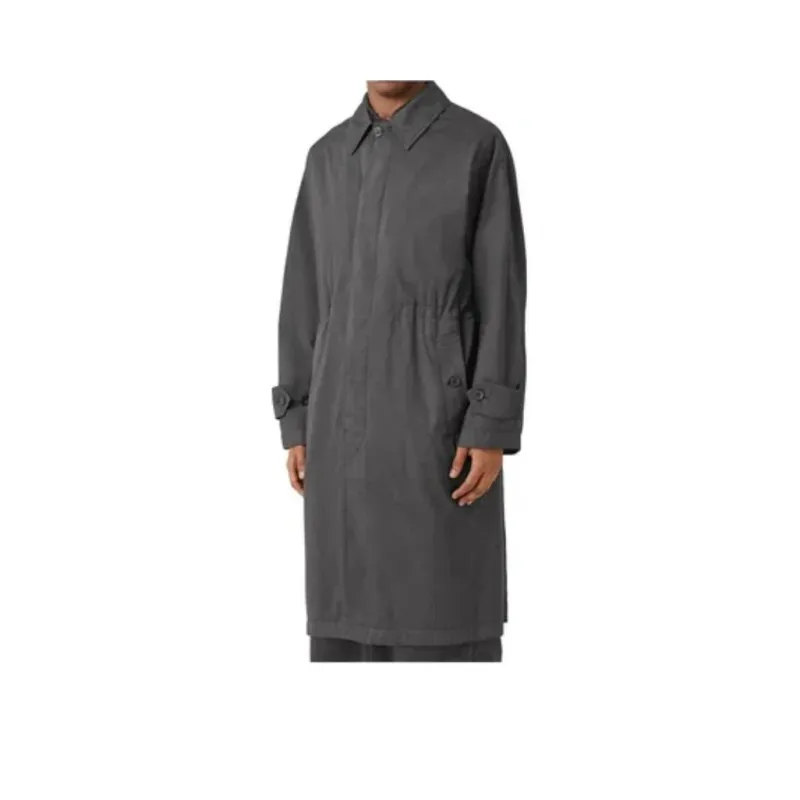 Burberry Drawstring Waist Trench Coat-4