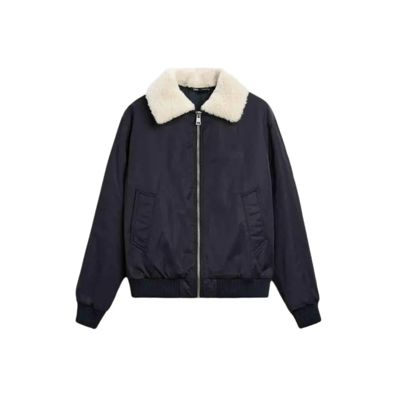 ZARA Jackets Men Blue-0