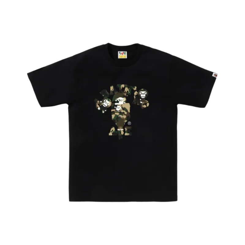 Bape Map Camo College Milo Tee-0