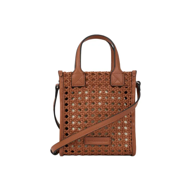 KARL LAGERFELD K/SKUARE Polyurethane Shoulder Bag, Crossbody Bag, Handbag Women's Dark Brown-1