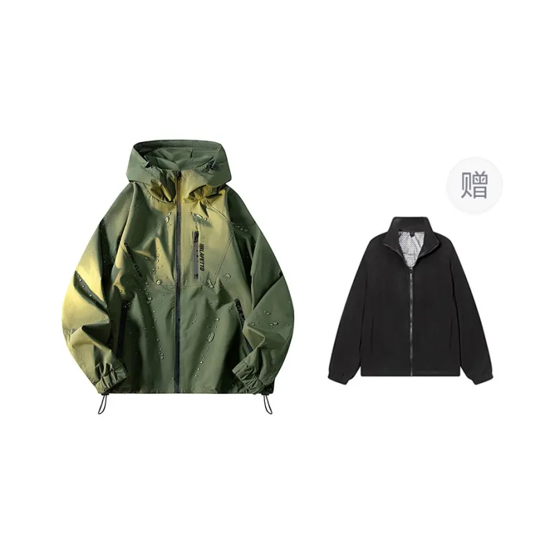 Lafetto Waterproof And Windproof Windbreaker Jacket Unisex-16