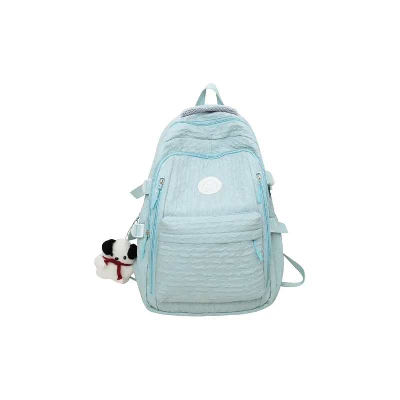 Alcohol Dragon Nylon Backpack Women's Multicolor-20