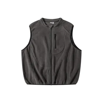 ENSHADOWER Vest Coat Unisex Gray Black