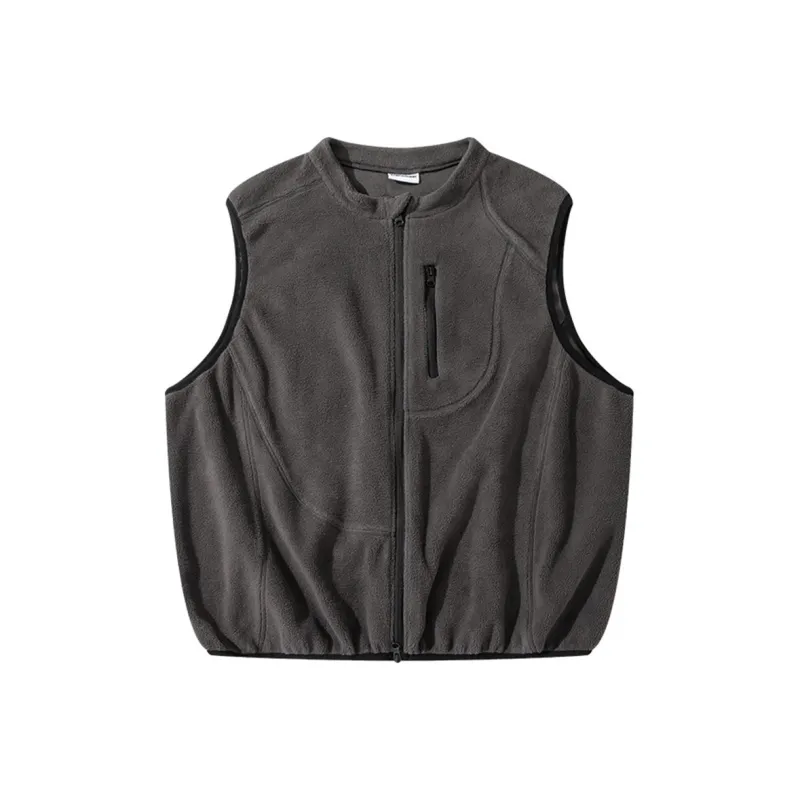 ENSHADOWER Vest Coat Unisex Gray Black-0