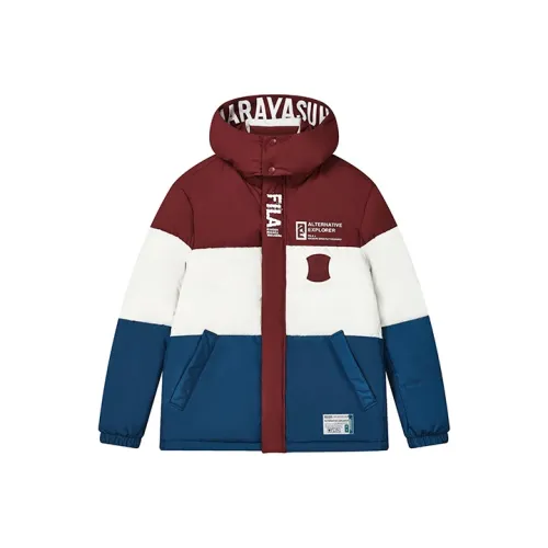 FILA Down Jacket Men's Sira Burgundy