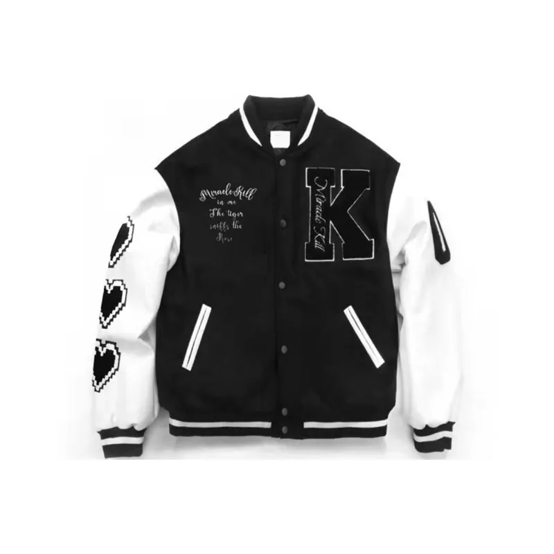 MIRACLE KILL Baseball Jacket Fall And Winter Unisex-2