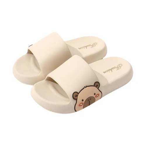 ZHIYILIANGPIN Slippers, Unisex White/Yellow/Pink/Black