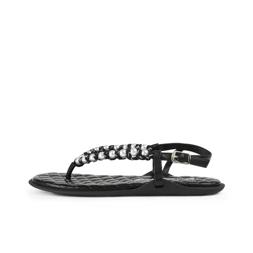 TOOMANYSHOES Accent Soft One Strap Sandals Women's