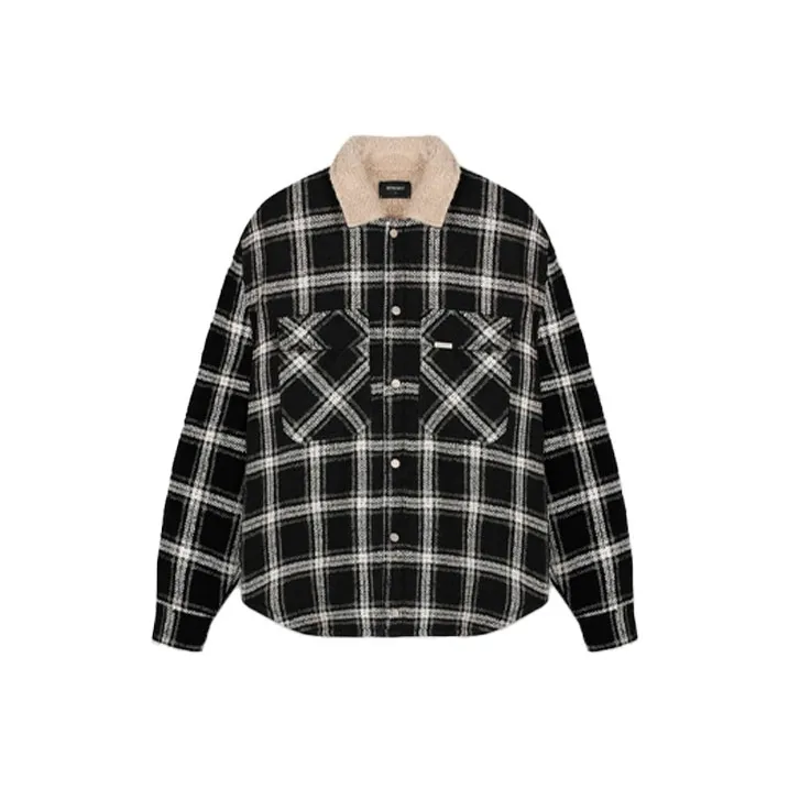 REPRESENT Velvet Jackets Men Black-0