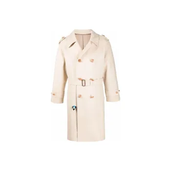 Doublet Coats Unisex Beige