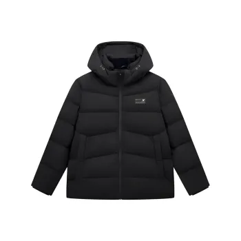 XTEP Variety Training Collection Down Jacket Men's Jet Black