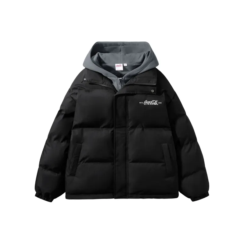 Coca-Cola Puffer Jacket Coat Unisex-0