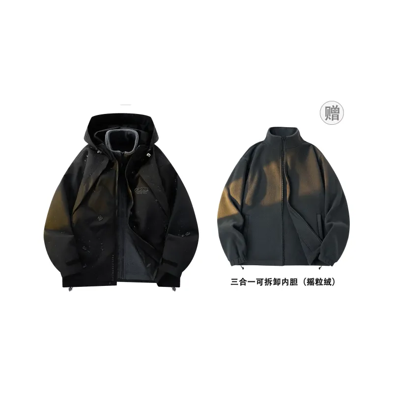 PAUL COSTELLOE Waterproof And Windproof To Keep Warm Windbreaker Jacket Unisex-0