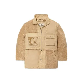 Feng Chen Wang Feng Chen Wang X UGG Co brand Jacket Unisex Ecru
