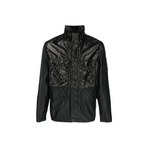 C.P.Company Jackets Coats Mens Marine Blue