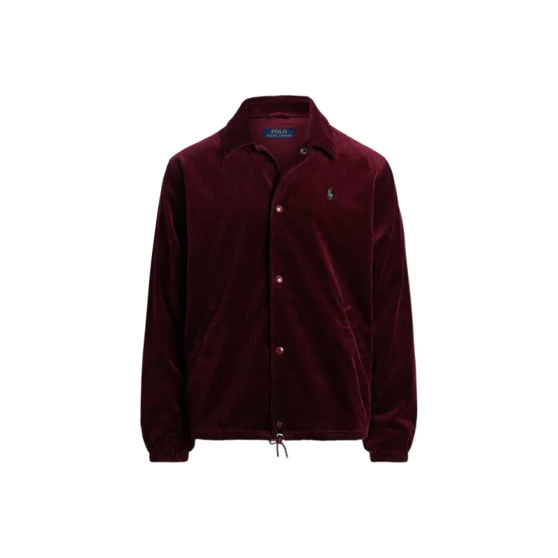 Polo Ralph Lauren FW22 Baseball Jacket Men's Red-0