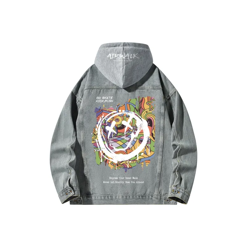Airwalk Denim Jackets Unisex-5