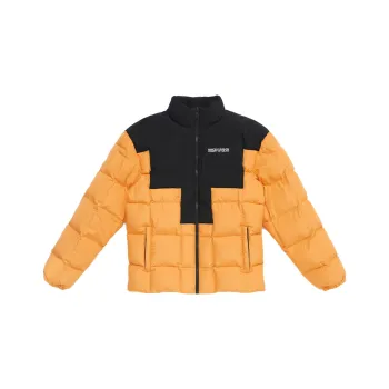 Marcelo Burlon Logo Printed Puffer Jacket