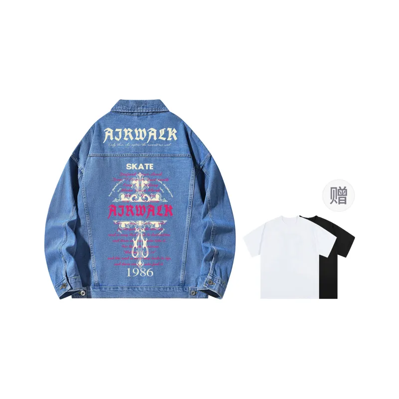 Airwalk Denim Jackets Unisex-18