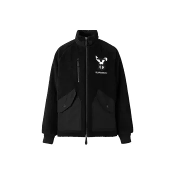 Burberry SS23 The Year Of The Rabbit Puffer Jacket Men's Black