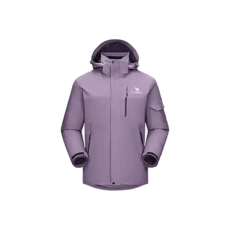 CAMEL Water Resistant Windproof Warm Anti Static Cold Resistant Rainproof Windbreaker Jacket Unisex-2