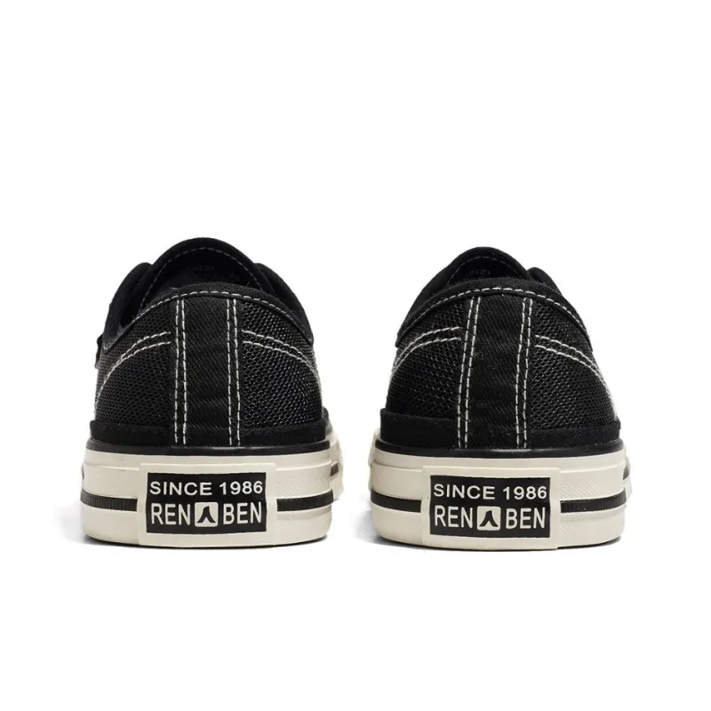RENBEN Breathable And Lightweight Low Top Canvas Shoes Women's-9