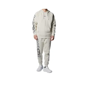 Under Armour Rival Sweatshirt Men's Snow Peak White 110