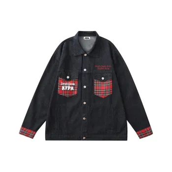 Kung Fu Panda Denim Jacket Unisex Blue